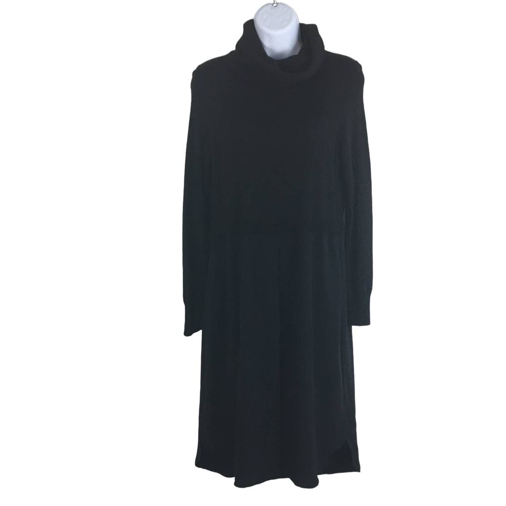 Madewell 1937 Black Maxi-Dress Waist Band Lower and Upper Pannels Size Small